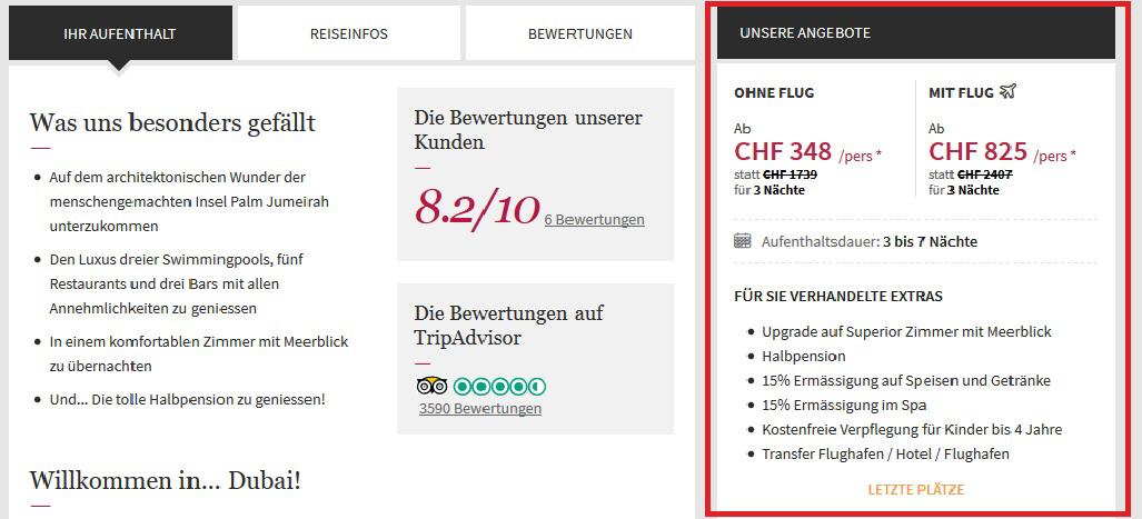 Buchen Sie Ihre Reise bei Voyage Prive